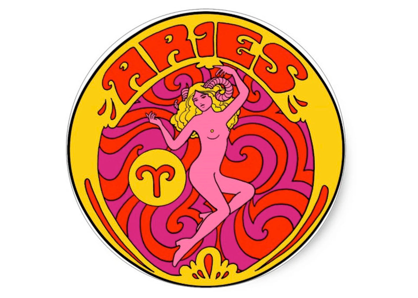 Aries Sticker