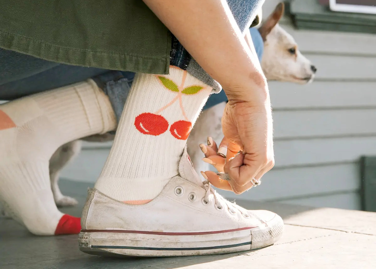 Cherry Athletic Socks