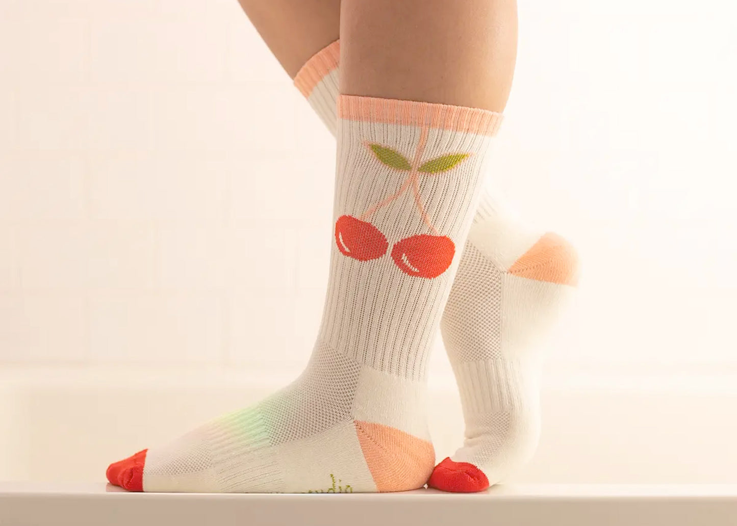 Cherry Athletic Socks
