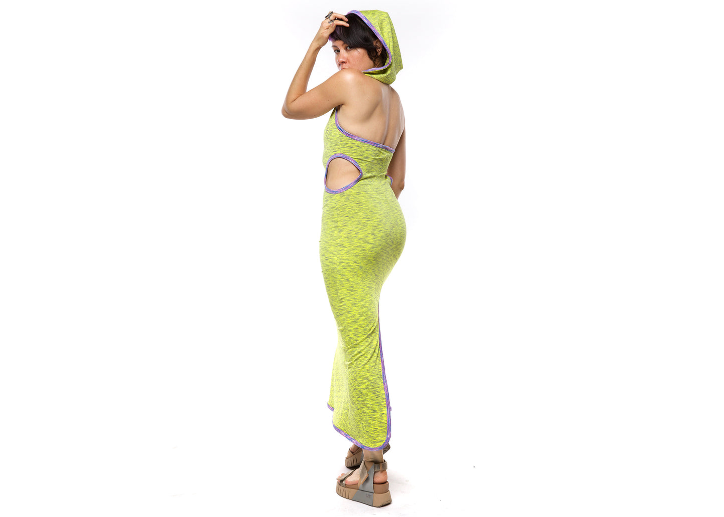 Airlock Dress in Fluoro