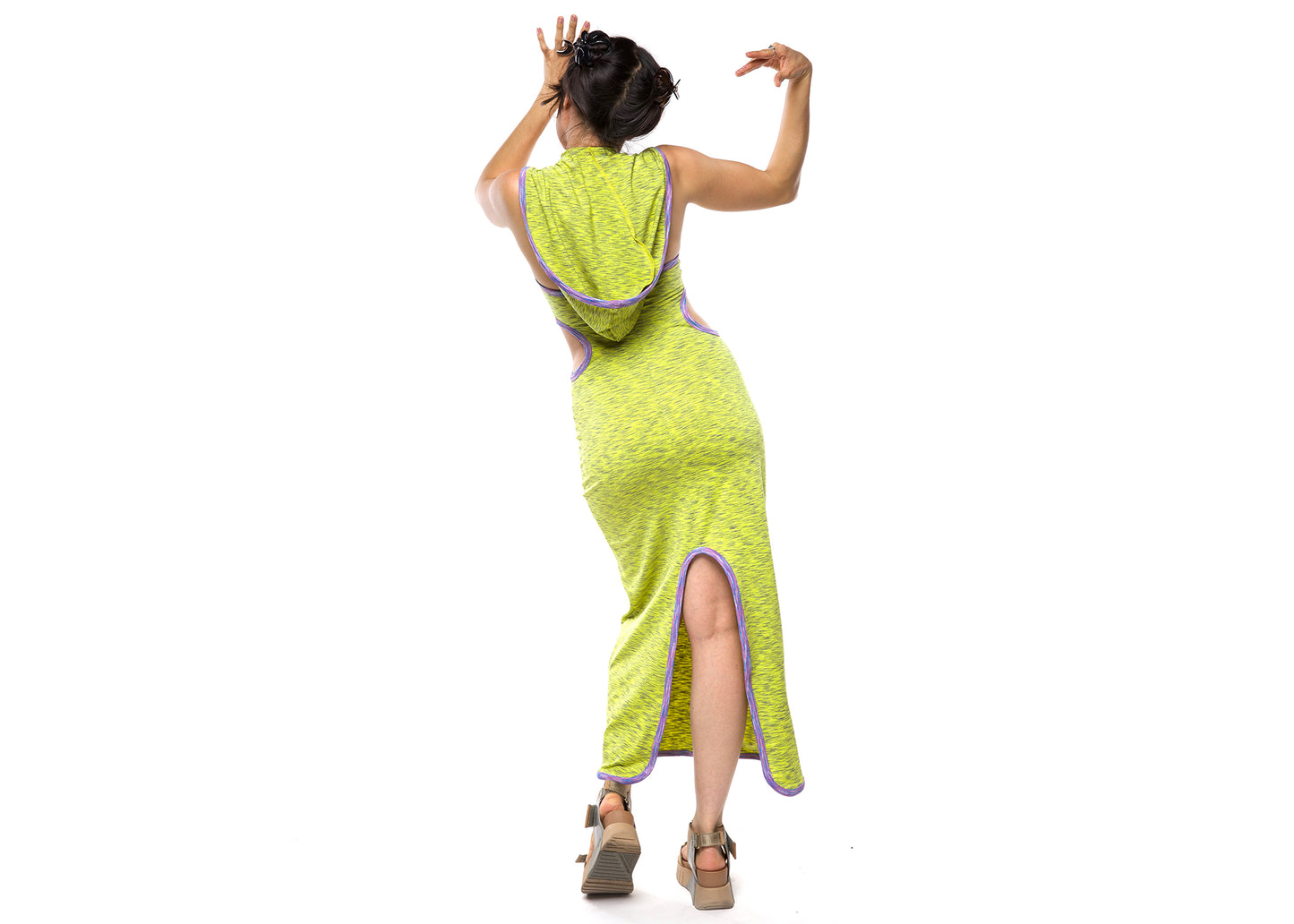 Airlock Dress in Fluoro