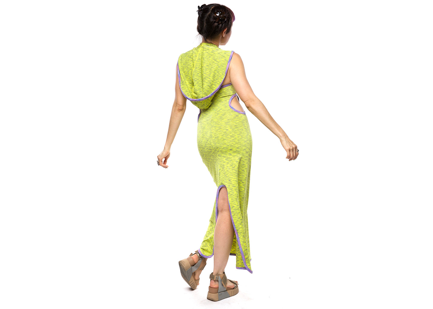 Airlock Dress in Fluoro