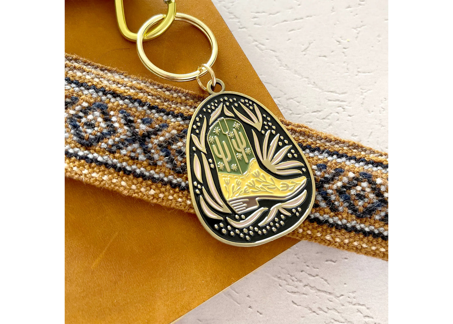 Baja Boot Keychain