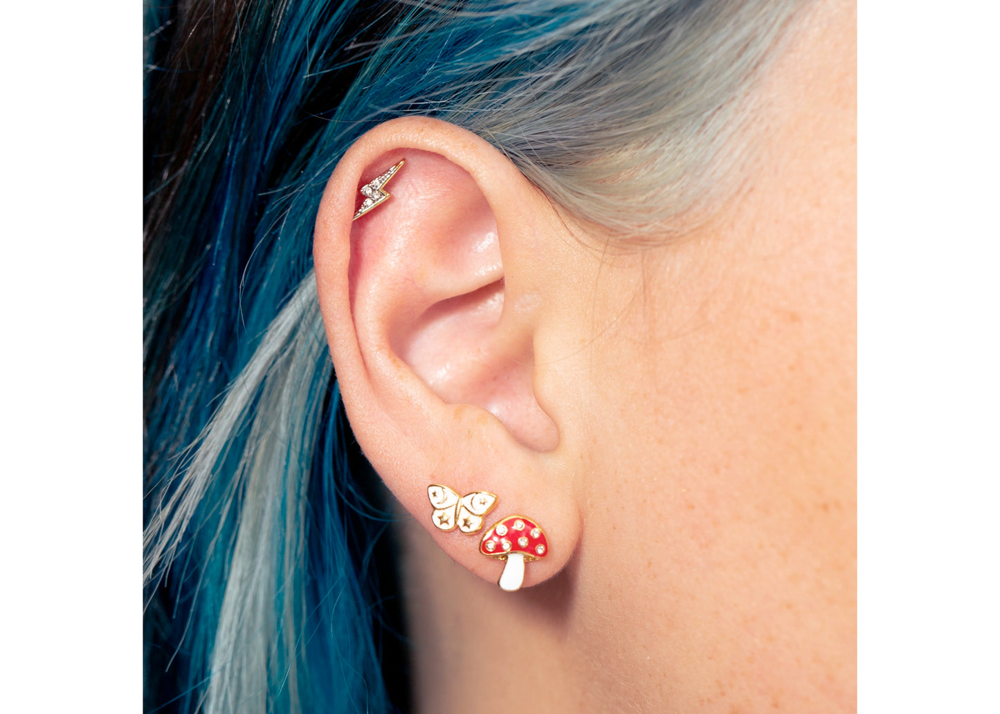 Butterfly Stud Earrings