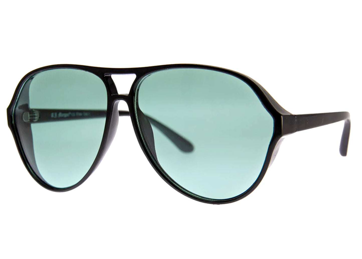 Captain Nemo Sunglasses in Black/Green