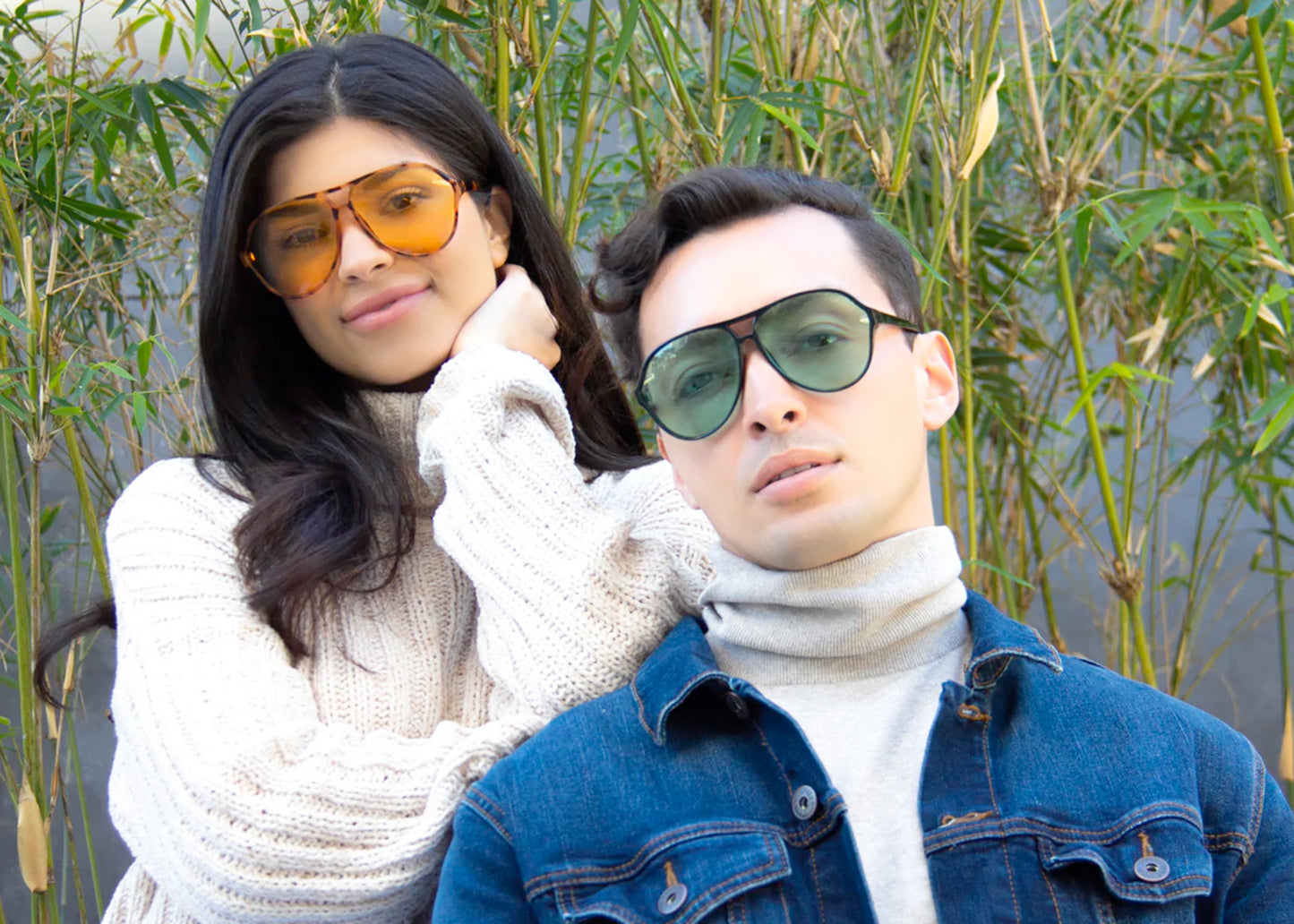 Captain Nemo Sunglasses in Black/Green
