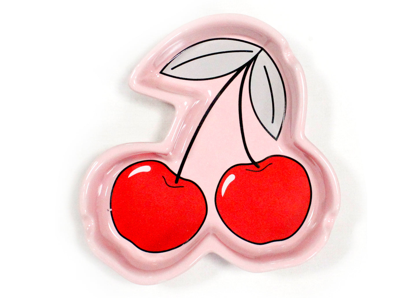 Cherry Ceramic Ash Tray