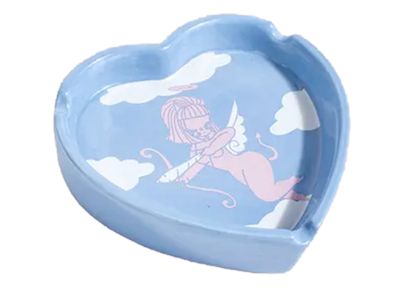 Cherub Ceramic Ash Tray