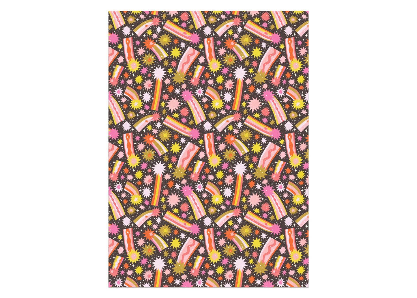 Comets Gift Wrap