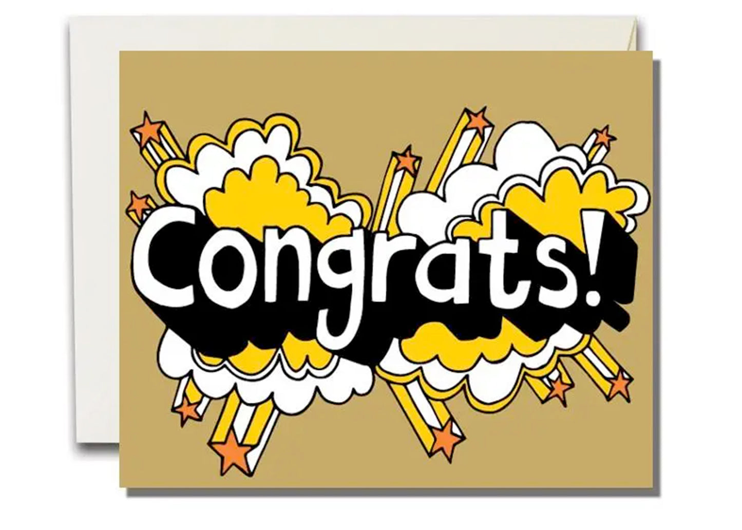 Congrats! Power Pop Card