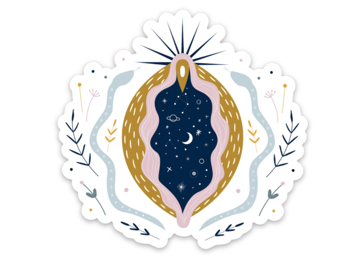 Cosmic Vagina Sticker