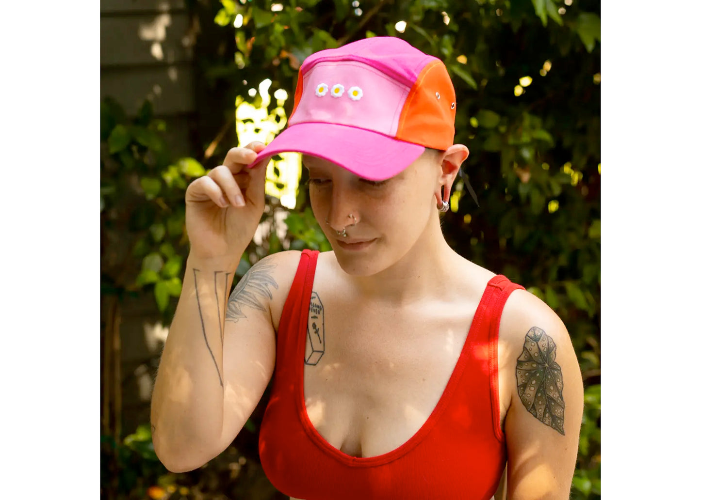 Daisies 5-Panel Cap