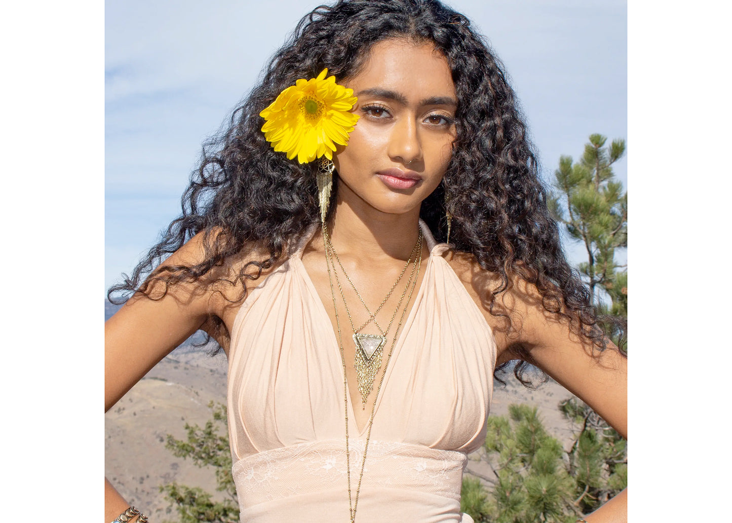 Days To Come Necklace in Gold