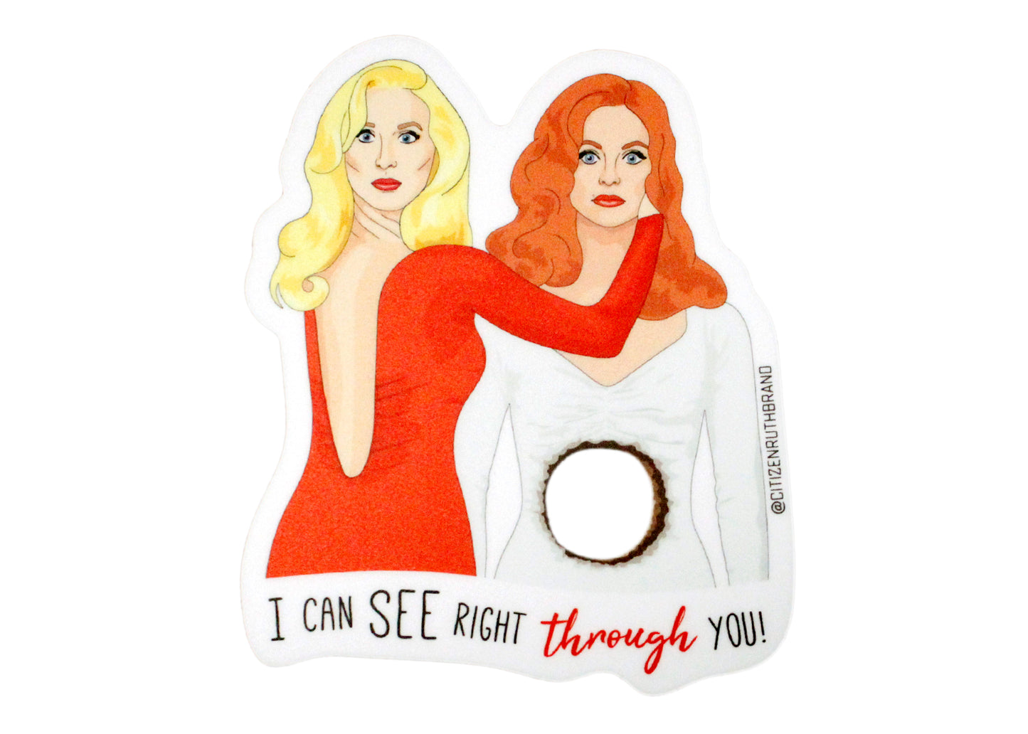 Death Becomes Her Sticker