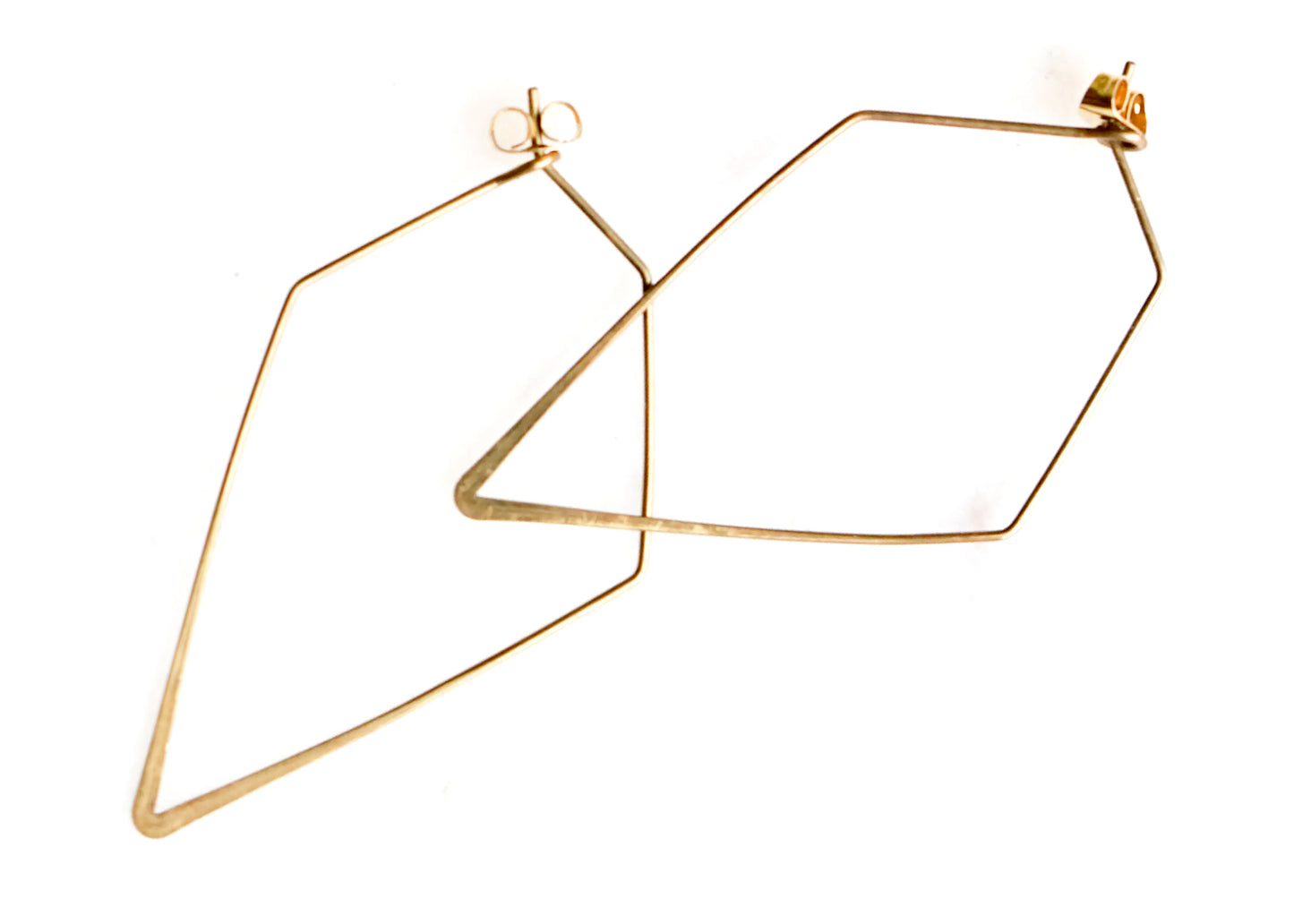 Diamond Hoop Earrings
