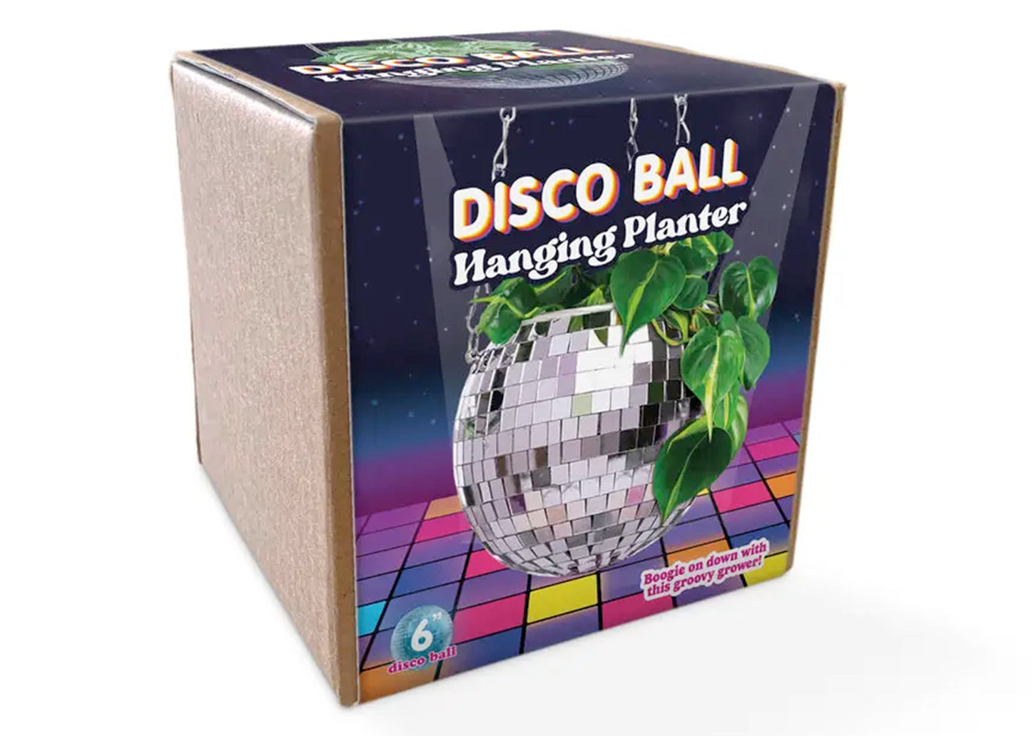 Disco Ball Hanging Planter - Small