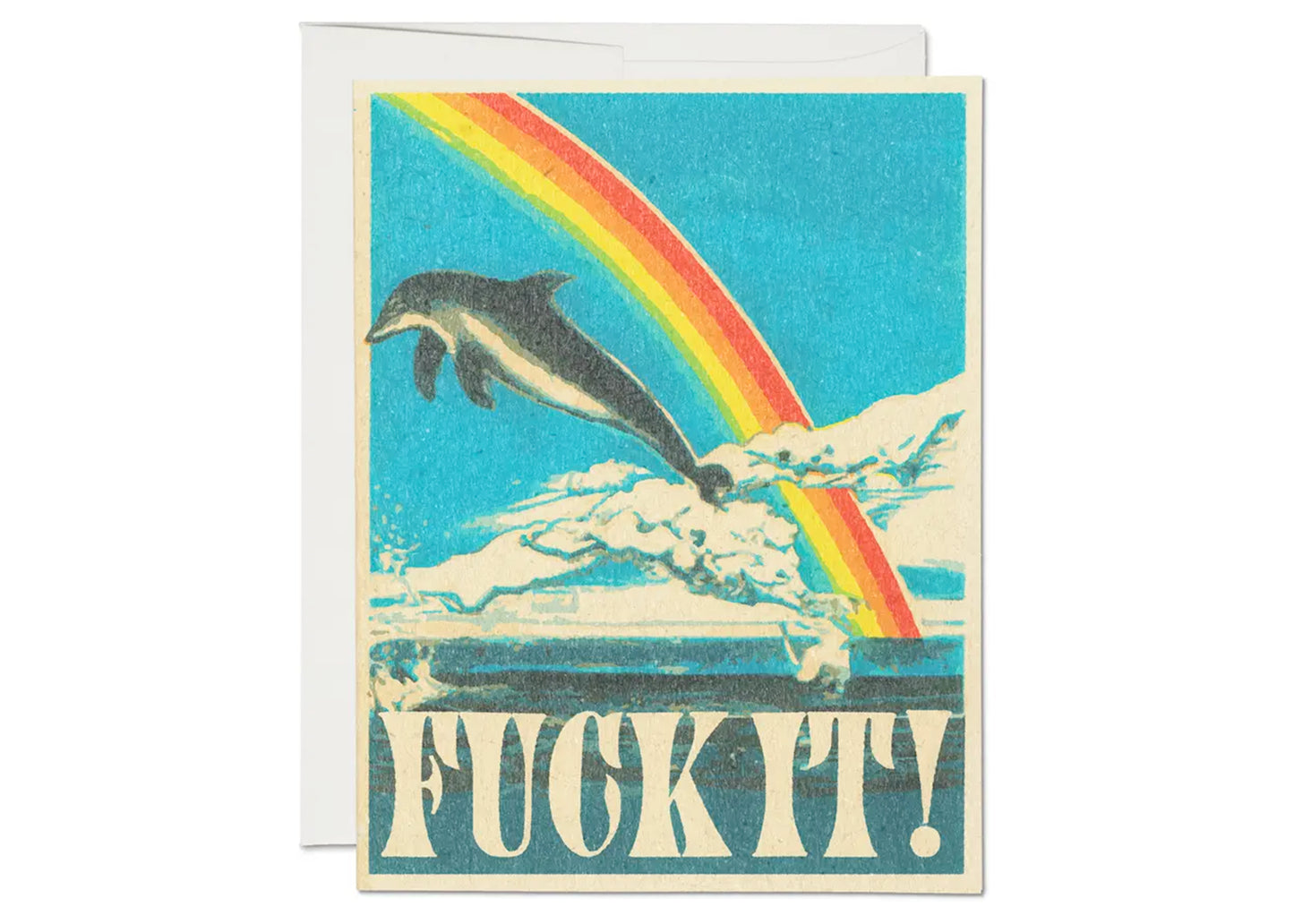 Dolphin Encouragement Card