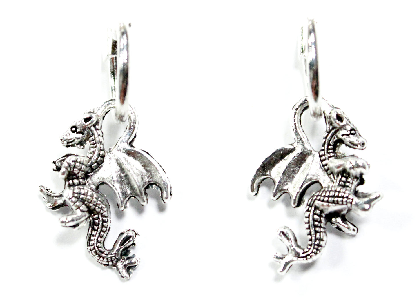 Dragon Huggy Hoop Earrings