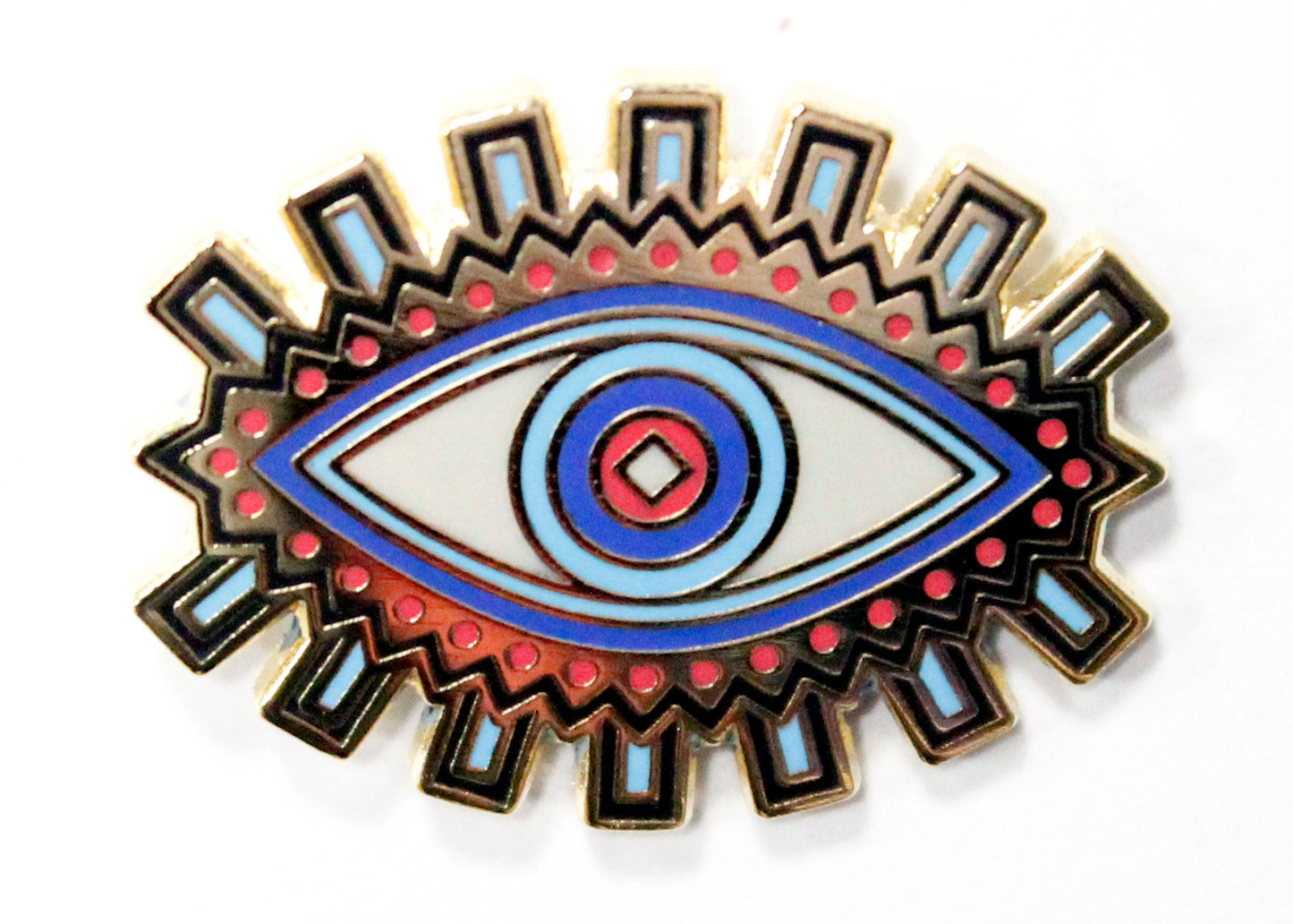 Evil Eye Enamel Pin