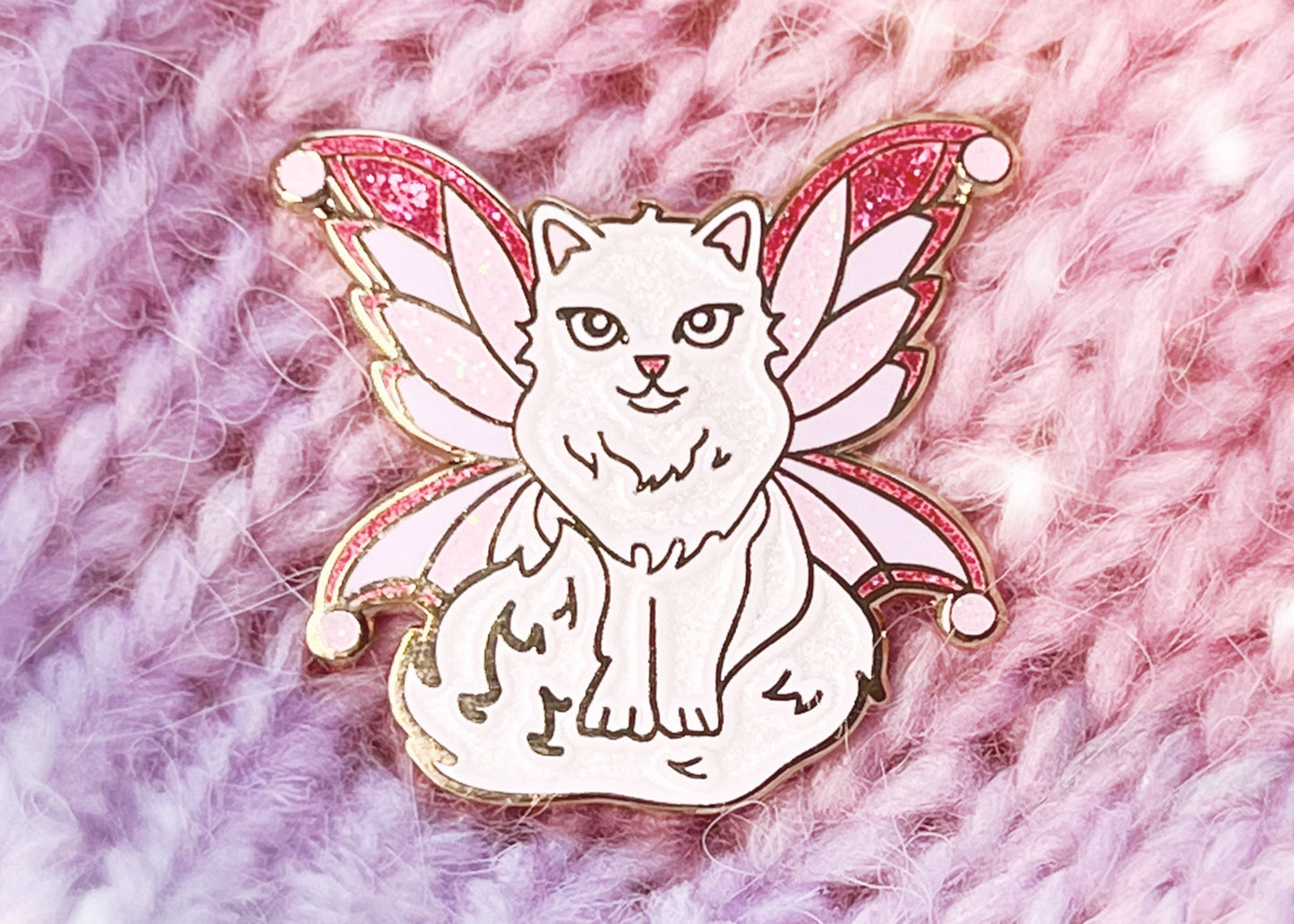 Fairy Kitten Enamel Pin