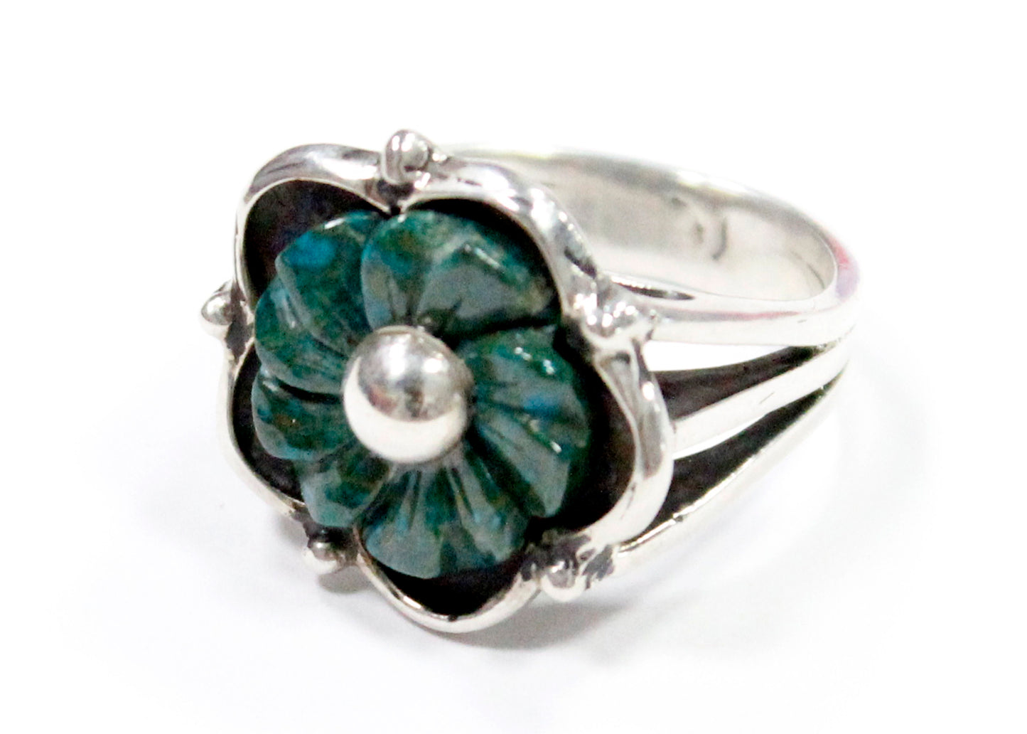 Carved Flower Ring