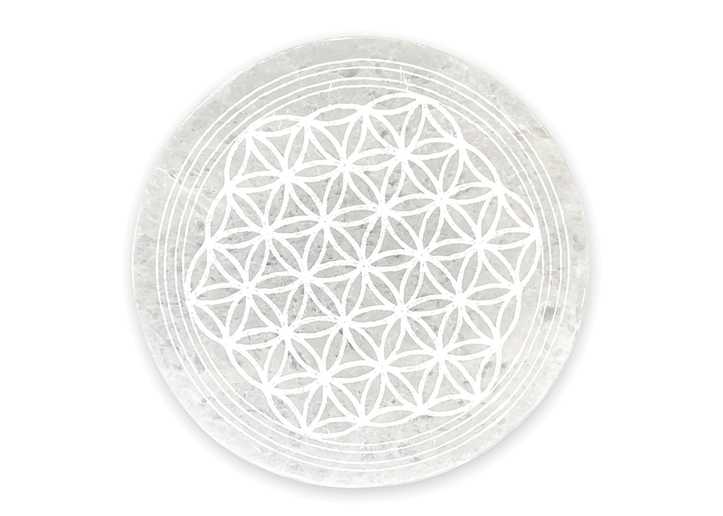 Flower of Life Crystal Plate