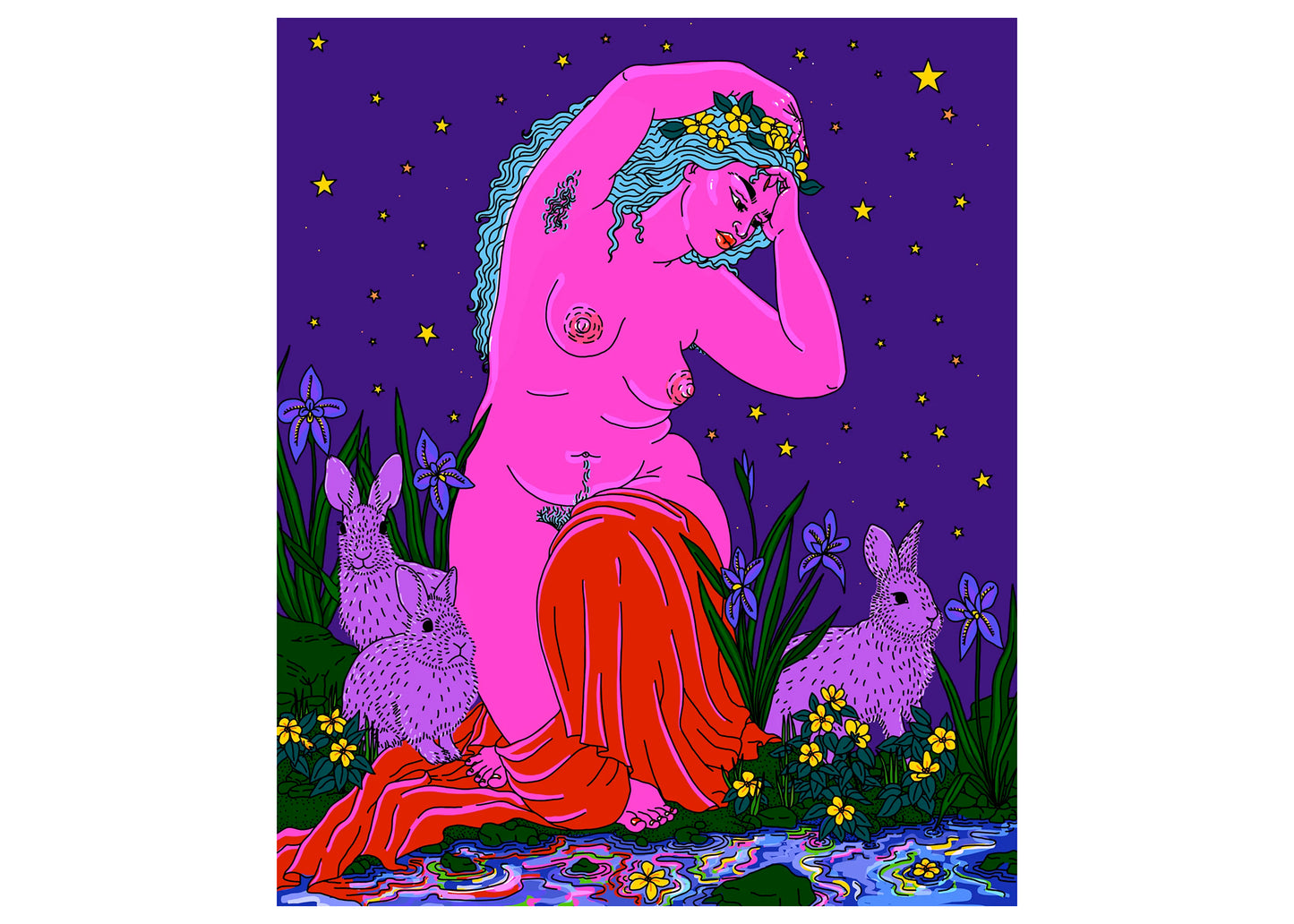 Follow Me Art Print