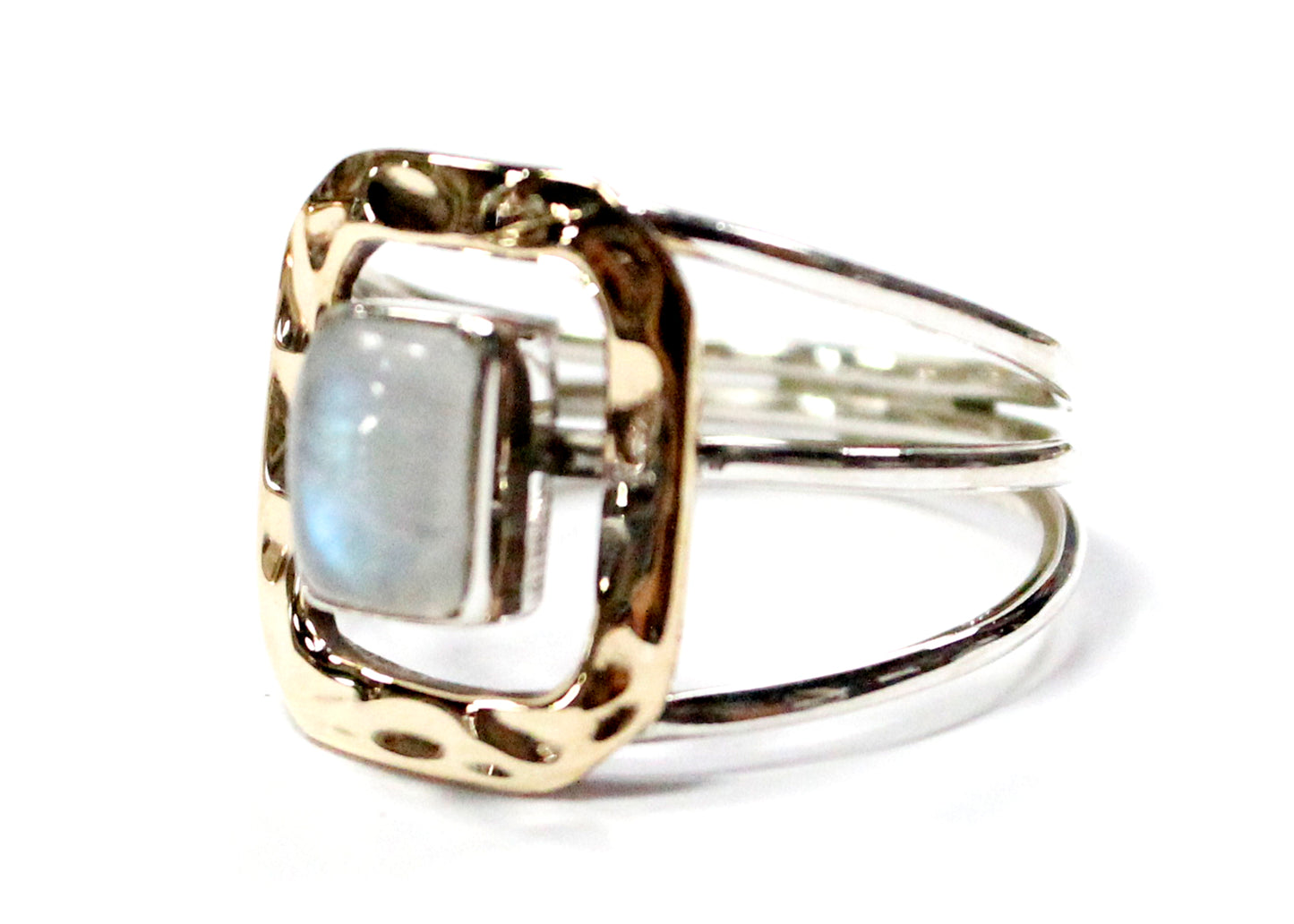 Frame Ring in Moonstone
