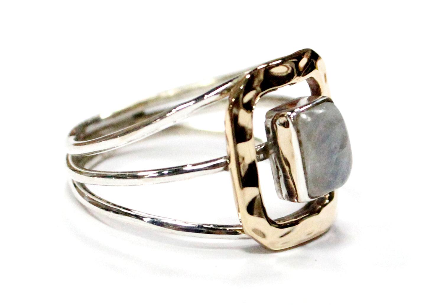 Frame Ring in Moonstone