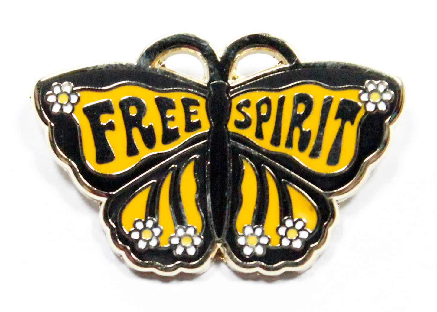 Free Spirit Butterfly Enamel Pin