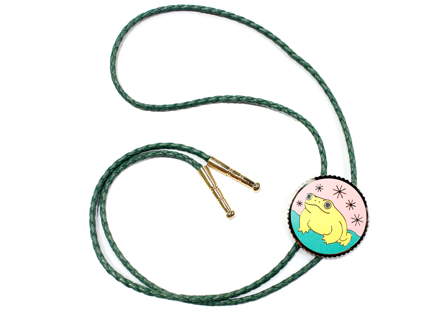Frog Bolo Tie