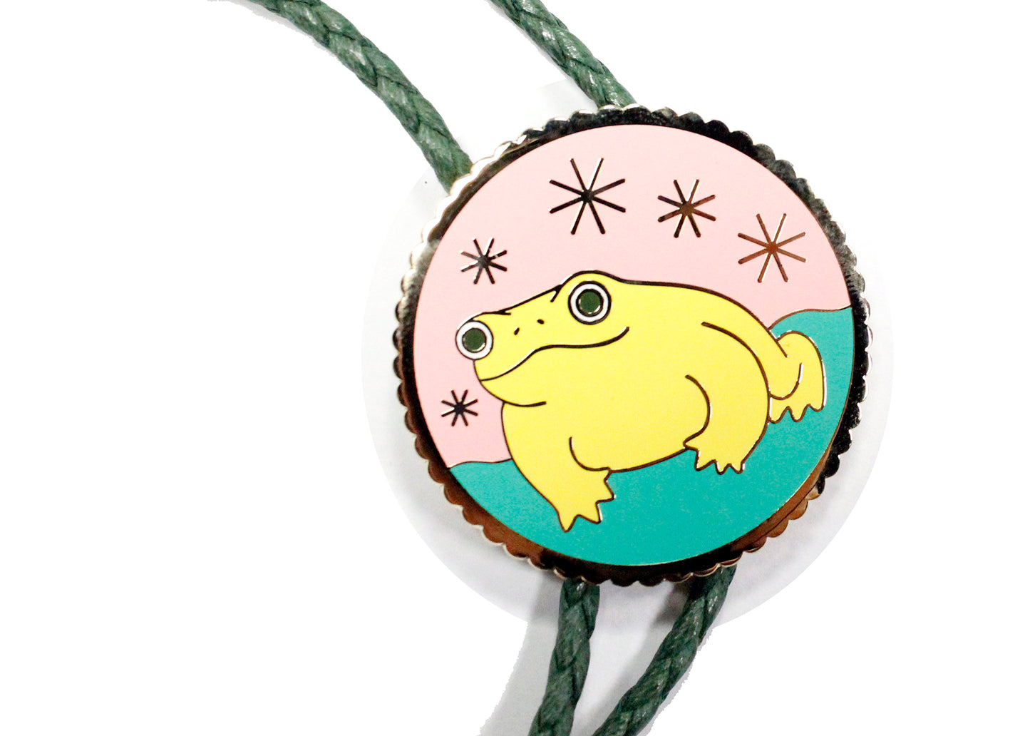Frog Bolo Tie