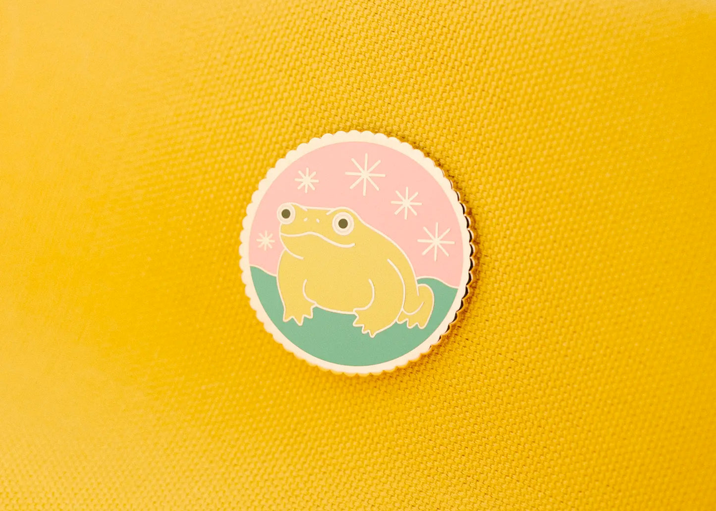 Heidi Moreno Frog Enamel Pin