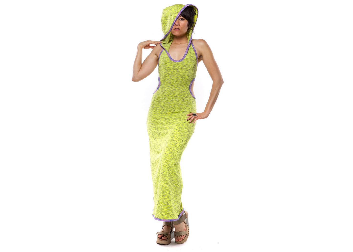 Airlock Dress in Fluoro