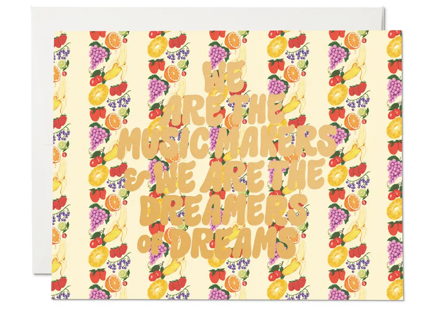 Fruit Stripe Friendship Card
