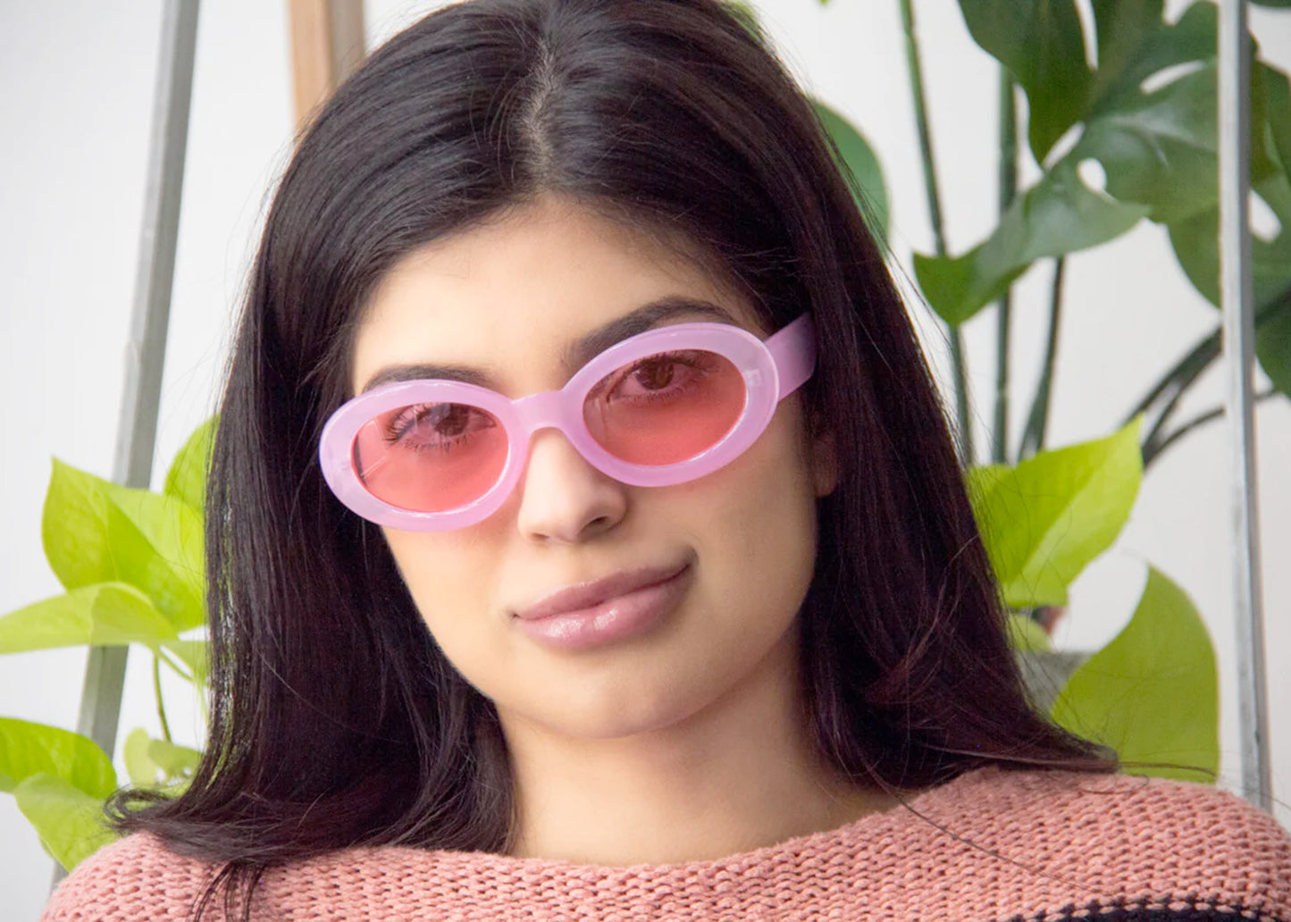 Fun Cats Sunglasses in Pink