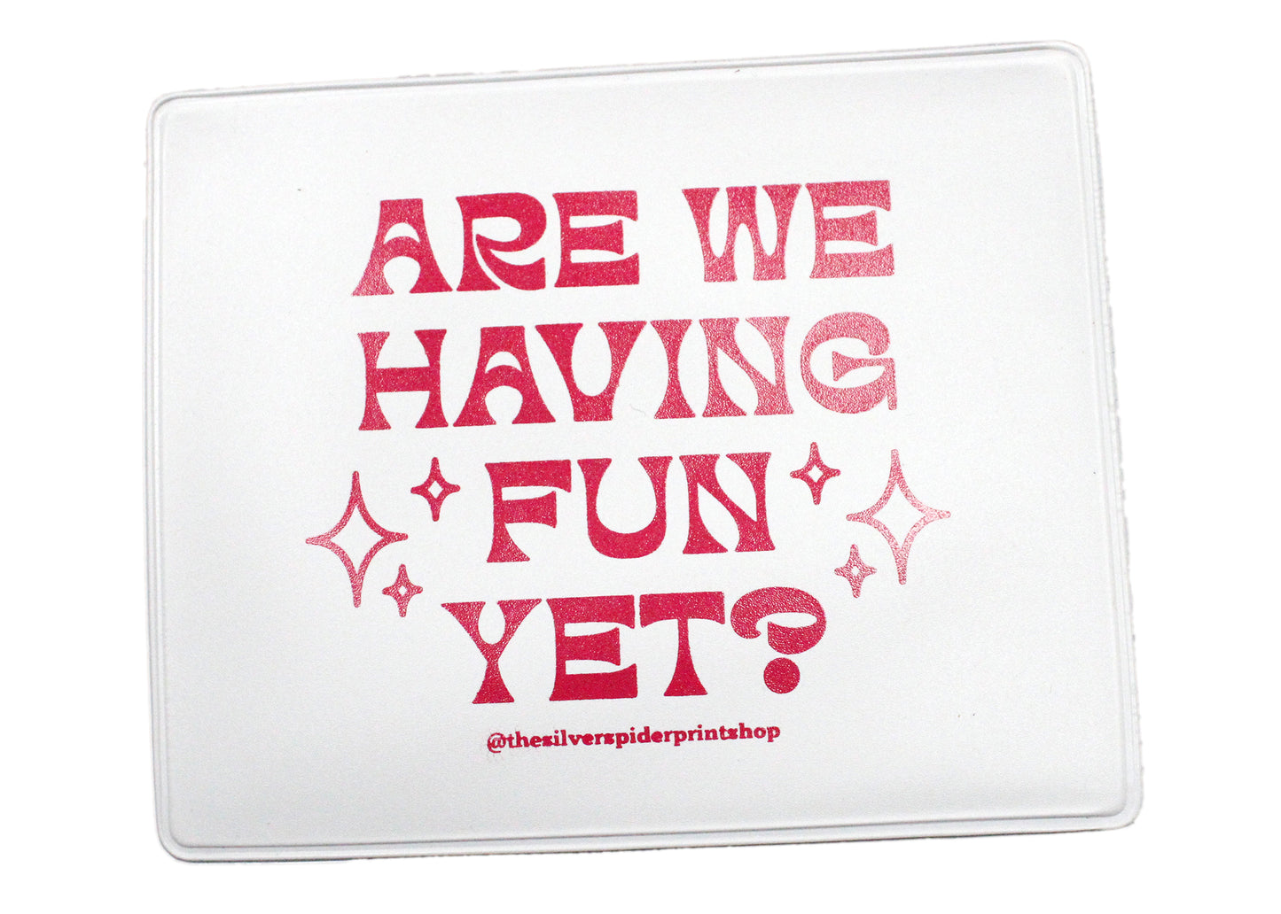Are We Having Fun Yet? Vax Card Holder
