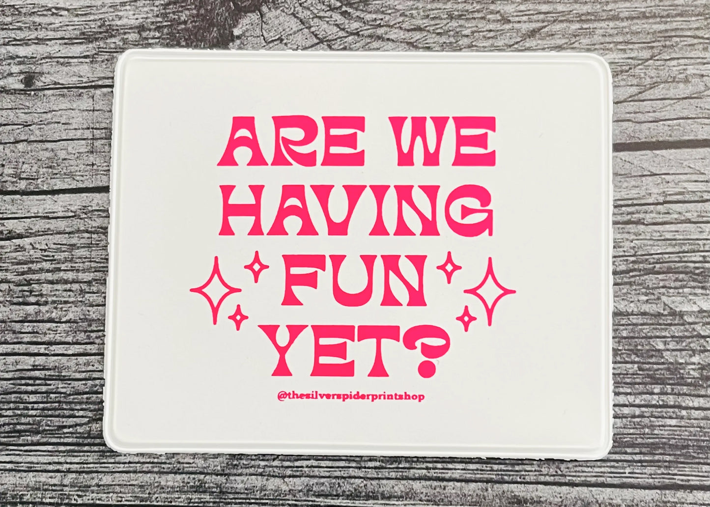 Are We Having Fun Yet? Vax Card Holder