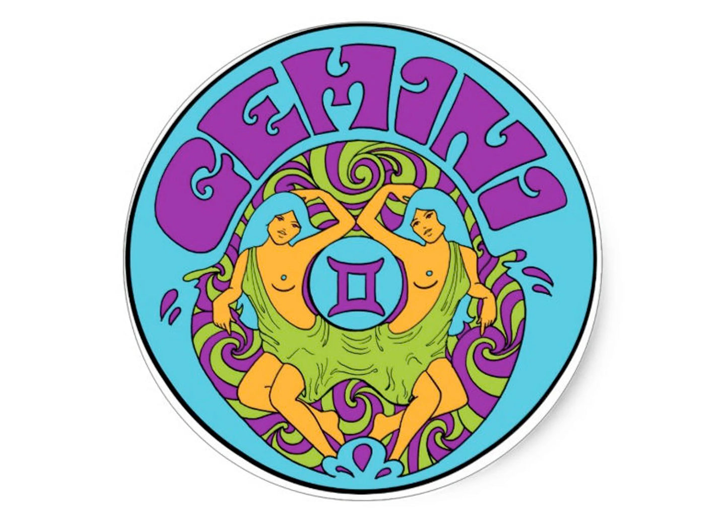 Gemini Sticker