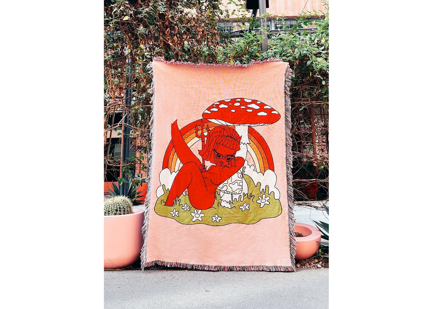 Happymess Woven Blanket