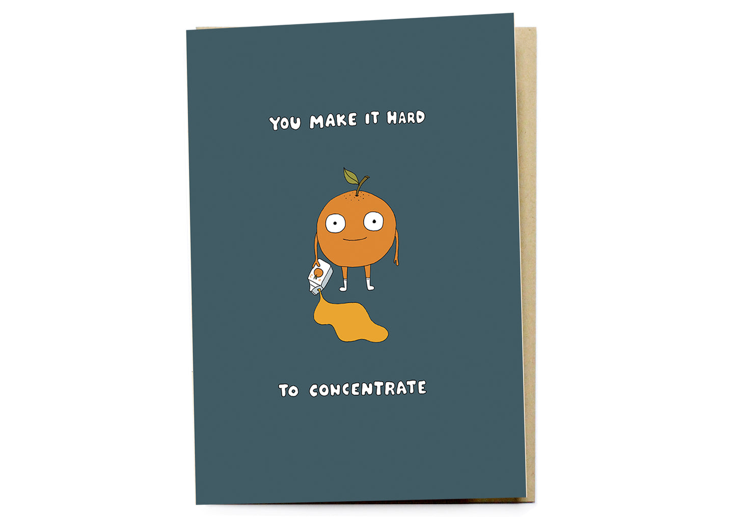 Hard To Concentrate Card