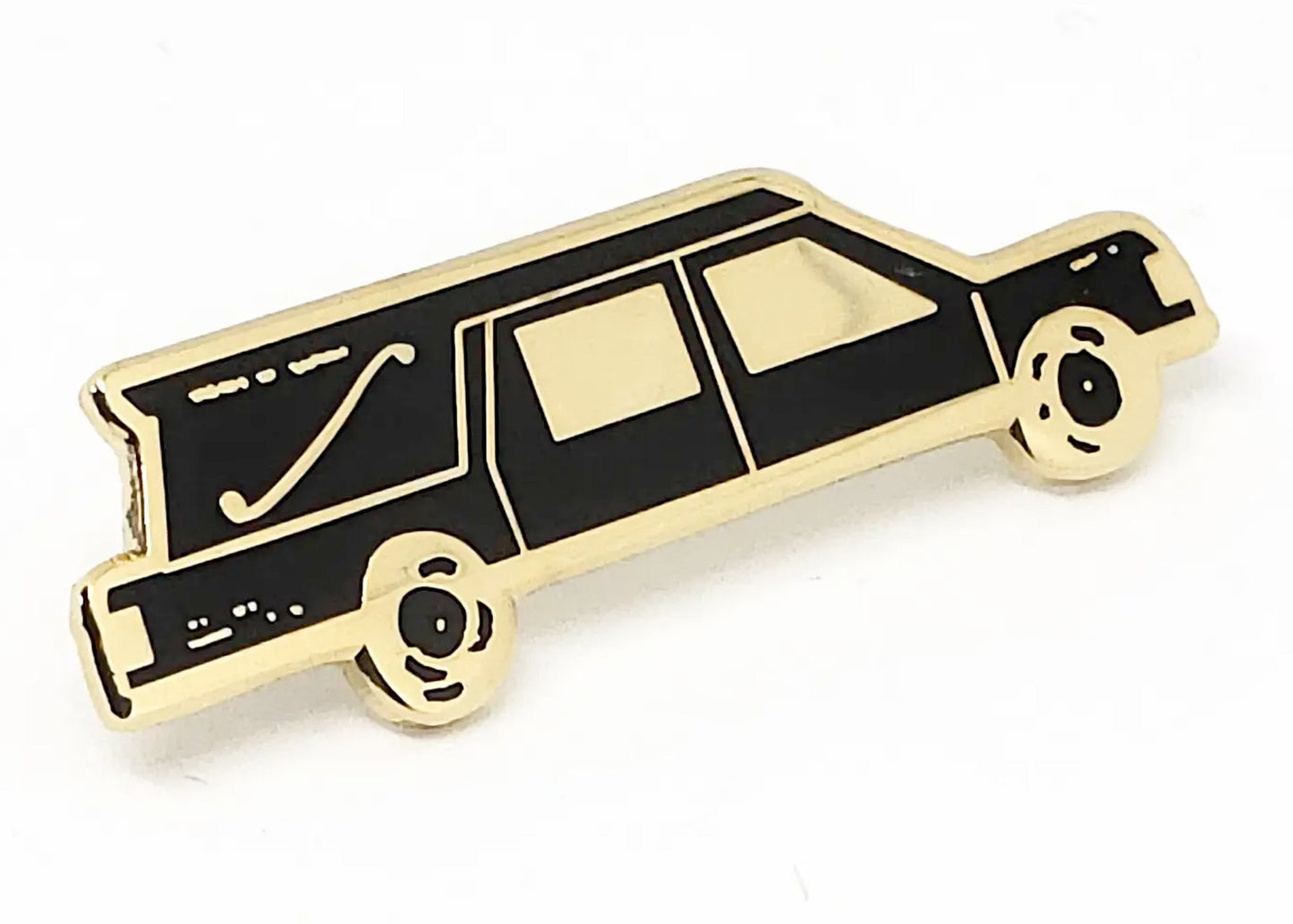 Hearse Enamel Pin