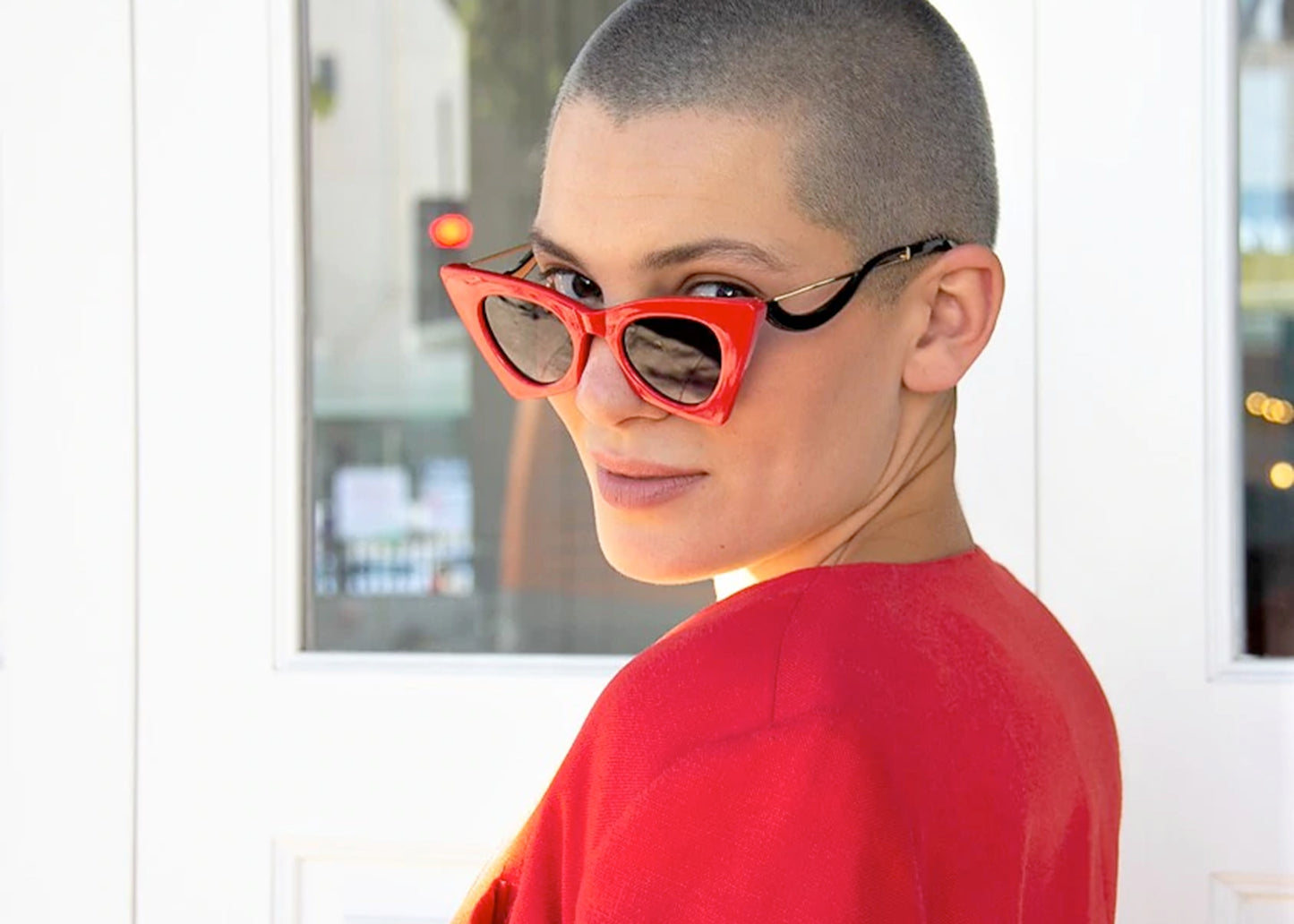 Intergalactic Sunglasses in Red