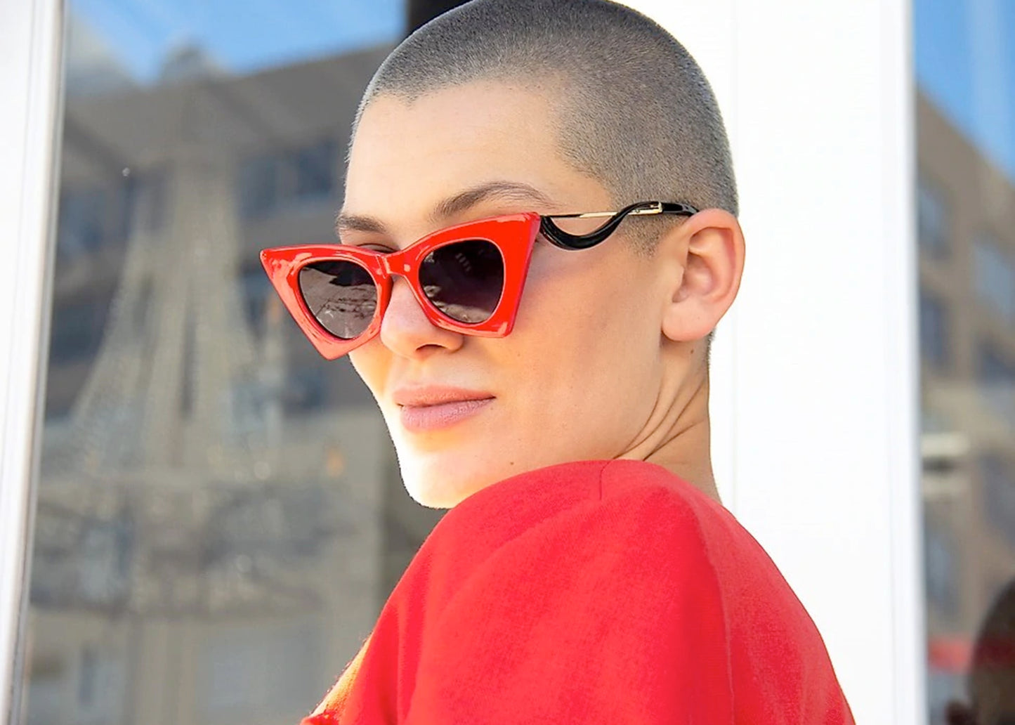 Intergalactic Sunglasses in Red