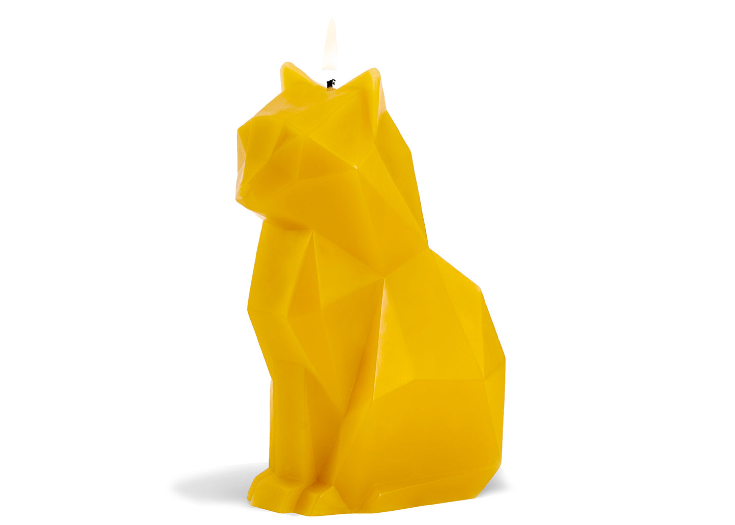 Kisa PyroPet Candle in Mustard