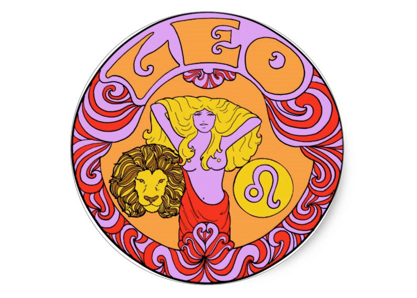 Leo Sticker