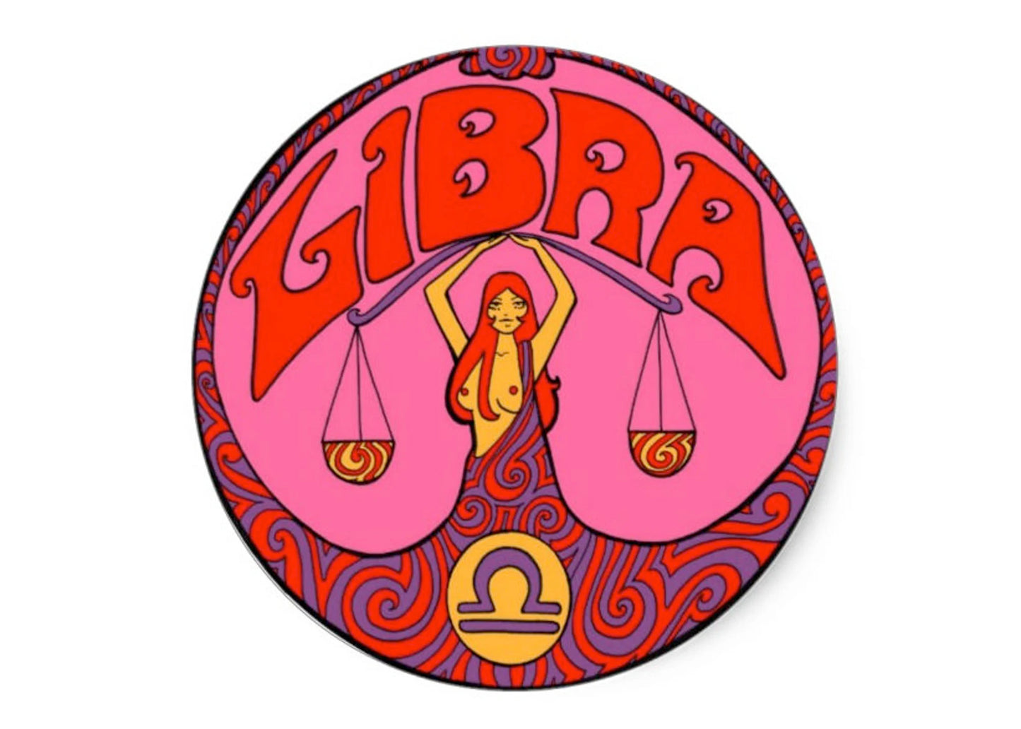 Libra Sticker