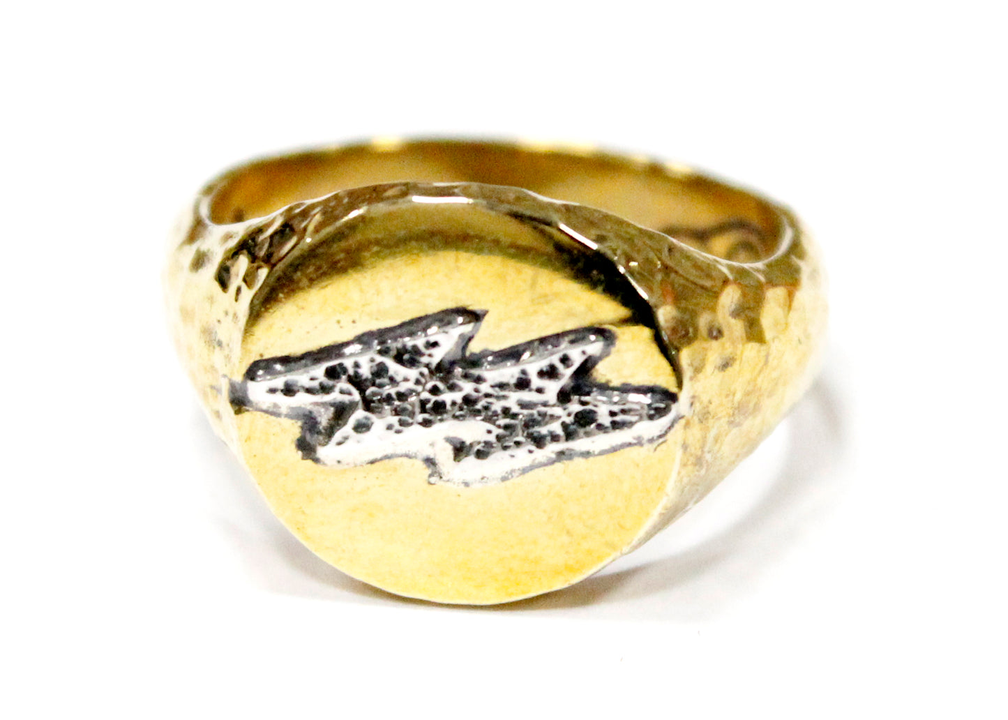 Lightning Band in Brass