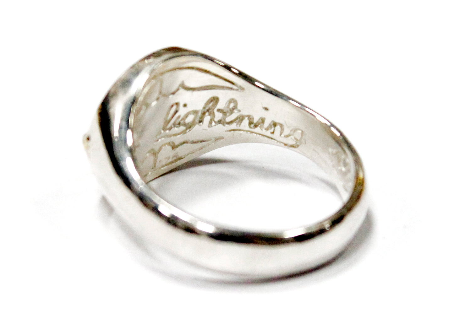 Lightning Ring in Sterling Silver