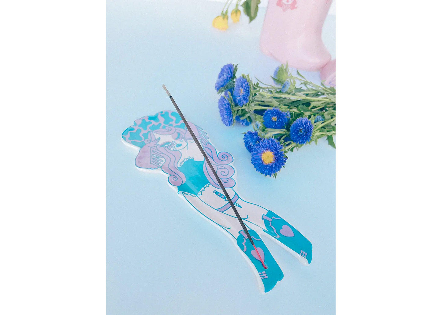 Long Live Cowbabes Incense Holder